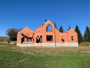 Construction de Maison individuelle - élévation des murs