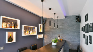 Espace bar intérieur