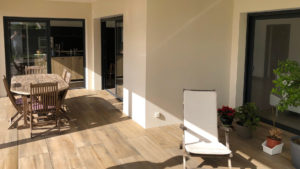 Terrasse maison Kévin et Joëlle