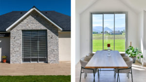 Constructeur Maison - Brise soleil et vue Pyrénées